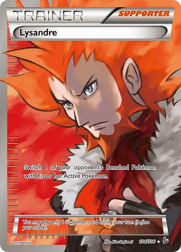 Lysandre (Full Art) - 104/106 (Flashfire)