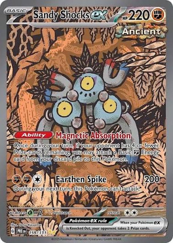 Sandy Shock EX - 159/131 (Prismatic Evolutions)